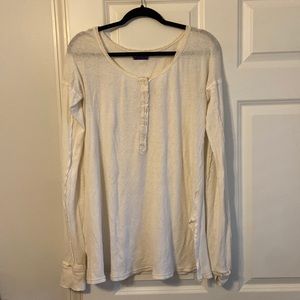 FREE PEOPLE SCOPP NECK HENLEY